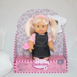 Bambolina Nena baba 36 cm cumisüveggel és pótpólóval