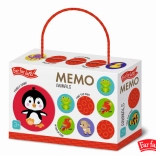 Pexeso kerek állatkák Távoli Tájak