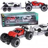 Terepjáró pótkocsival és sportautóval