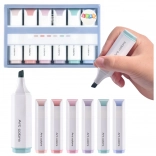 Szett mini kiemelő pasztell színekben 6 db