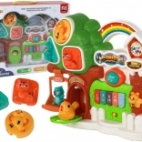 Zongoraverseny készlet Erdő állatai Oktatási panel