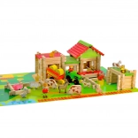 Fa építőkészlet Az első nagy farmom