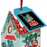 Galison Karácsonyi autós puzzle 130 darab