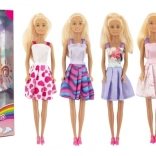 Műanyag divatbaba 30 cm dobozban (5 stílus)