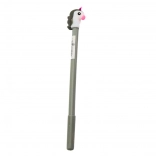 Unicorn Stopper golyóstoll, fekete tollhegy, szürke-lila mix, 0,5 mm