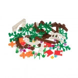 kreatív lányos kiegészítőkészlet építőkockákhoz – L‑W Toys