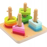 Geometriai formák rakója gyerekeknek