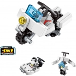 QMAN motor 3 az 1-ben – mini építőkészlet (36 elem)