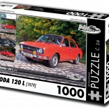 Puzzle Škoda 120 L (1979) 1000 darabok