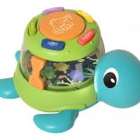 Teknős alakú dob effektekkel 15 cm