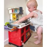 WOOPIE interaktív XL gyerekkonyha gőzzel és folyó vízzel