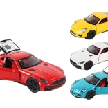 Fém autó nyitható ajtókkal 12 cm