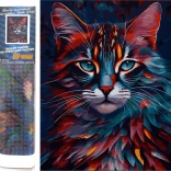 Gyémánt festés Merengő tekintet 30x40 cm