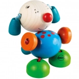 Detoa Hafík – fa húzható kutyus gumipókon