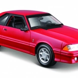 Model FORD MUSTANG SVT COBRA 1993 piros 1:24