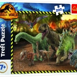 200 darabos puzzle – dinoszauruszok a JURASSIC WORLD-ból