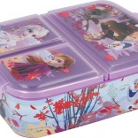 FROZEN II uzsonnás multi box rekeszekkel