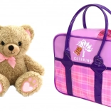 CUTEKINS plüss mackó kézitáskával gyerekeknek