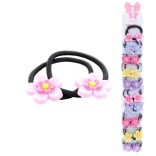 Virágos hajgumik, 2 db