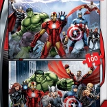 EDUCA AVENGERS puzzle – Összefogás 2×100 darabos