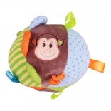 Bigjigs Baby textil aktivitás labda Cheeky majmocska