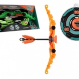 Íj gyerekeknek tapadókorongos nyilakkal és céltáblával