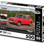 RETRO AUTÓK Puzzle Fiat 127 500 darab