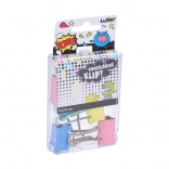 Irodai csipeszek 25 mm, 6 db-os készlet