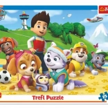 Keretpuzzle 25 darabbal PAW PATROL Nyomon