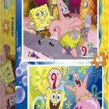 Puzzle SpongeBob 2x48 darab