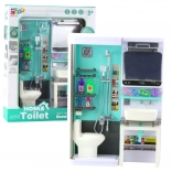 Gyermek fürdőszoba – zuhany, mosdó és WC fényekkel és hangokkal