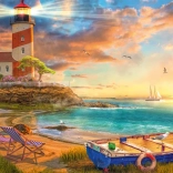 1000 darabos naplemente a világítótorony öbölnél kirakó