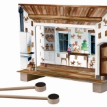 Mágneses bábszínház – Mézeskalács házikó