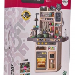 Gyerek konyha világítással és hangokkal, 87 darab