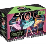 Mudpuppy puzzle Félhold balett világító a sötétben 100 darabos