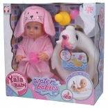 Baba úszógumival 27 cm