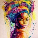 Gyémántfestés Színkavalkád 30x40 cm