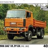 RETRO-AUTA kirakó – ŠKODA LIAZ 18.29 XA, 40 darabos