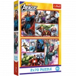 Puzzle - 2x70 - Légy hős a Trefl-től