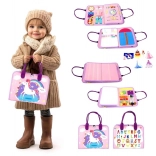 Szenzoros busy könyv unikornis 2Kids Toys