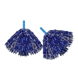 Stílusos szurkolói pompon kék-ezüst