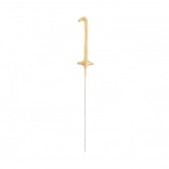 Arany szikraszál szám alakban