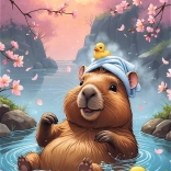 Puzzle Treflici: Hód 54 darab