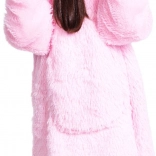 Gyerek meleg kapucnis takaró pulóver Cozy Noxxiez – unikornis (7–12 év)