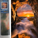 Gyémántszemes festés Naplemente 30 × 40 cm