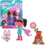 Kis készlet GABBY'S DOLLHOUSE – Gabi Szivárványkert kiegészítőkkel