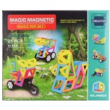Magic Magnetic Pop Set mágneses építőkészlet, 25 darab
