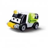 Sluban huzogatós kisautó Zöld tartály