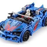 CADA távirányítós versenyautó építőkészlet, 585 elem, katapultálható üléssel