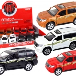 Fém kisautó 12 cm fény- és hangeffektekkel – különböző színek